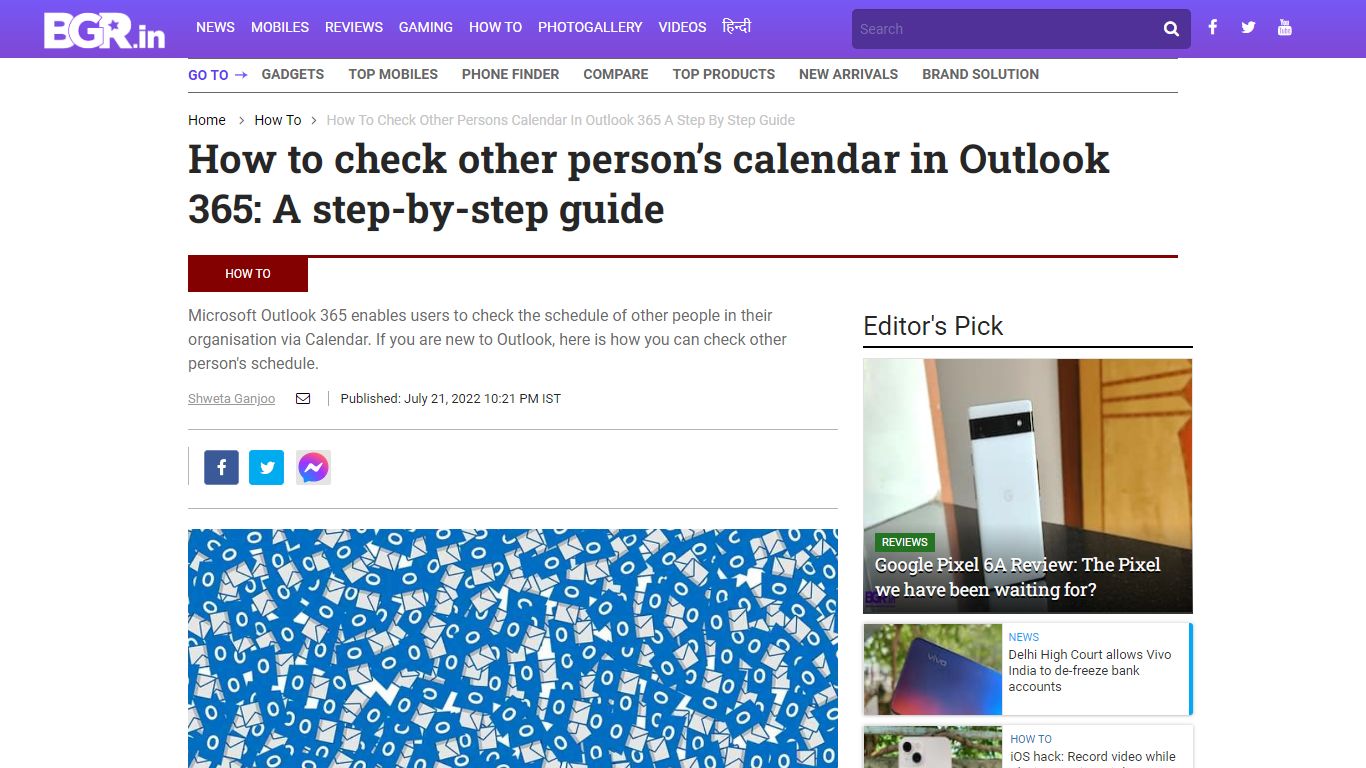 How to check other person’s calendar in Microsoft Outlook 365 - BGR India